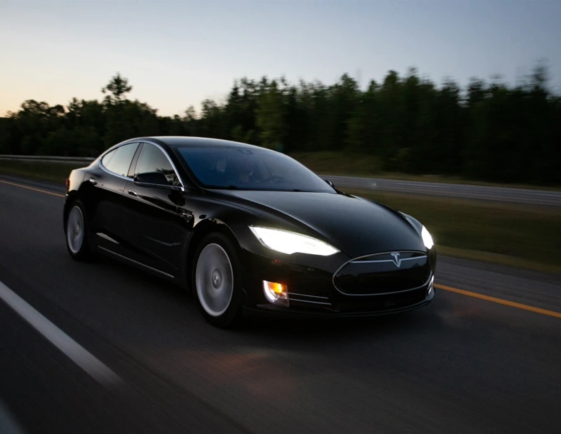 Professional Tesla window tinting service